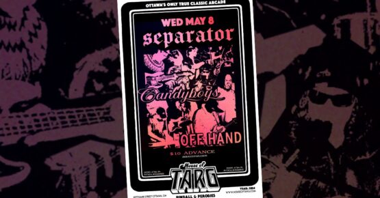 Concert Poster: Off Hand, Candyboys, Separator